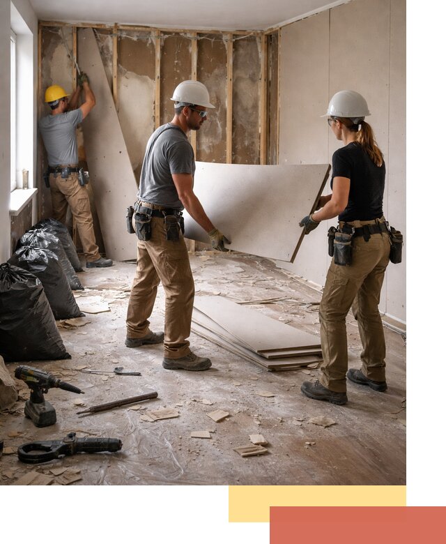 Демонтаж стеновых панелей в Лесозаводске быстро и аккуратно