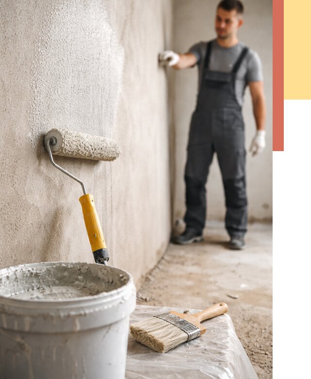 Нанесение бетоноконтакта на стены в Лесозаводске от 4342 руб. быстро и недорого | ОТДЕЛОЧНИК-Лсз