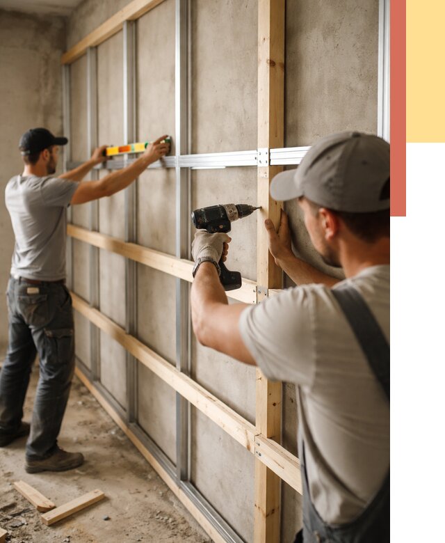 Устройство обрешетки под панели в Лесозаводске от 2171 руб. — монтаж под ключ | ОТДЕЛОЧНИК-Лсз