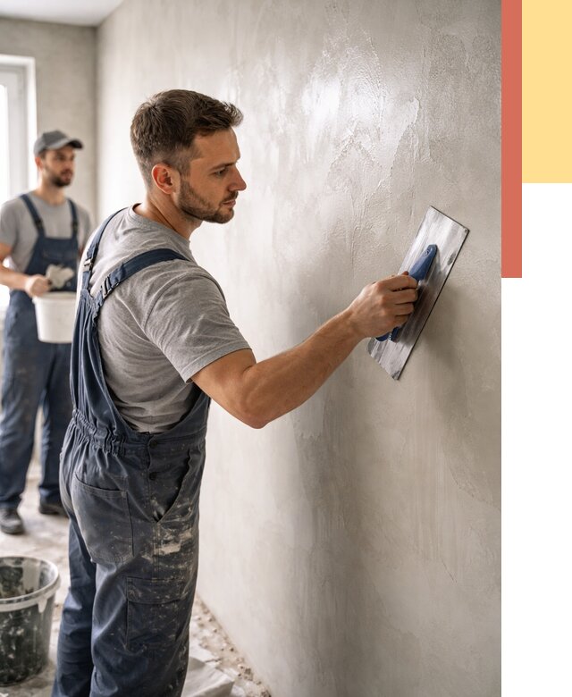 Глянцевание штукатурки стен в Лесозаводске от 7754 руб. — услуги и затирка | ОТДЕЛОЧНИК-Лсз