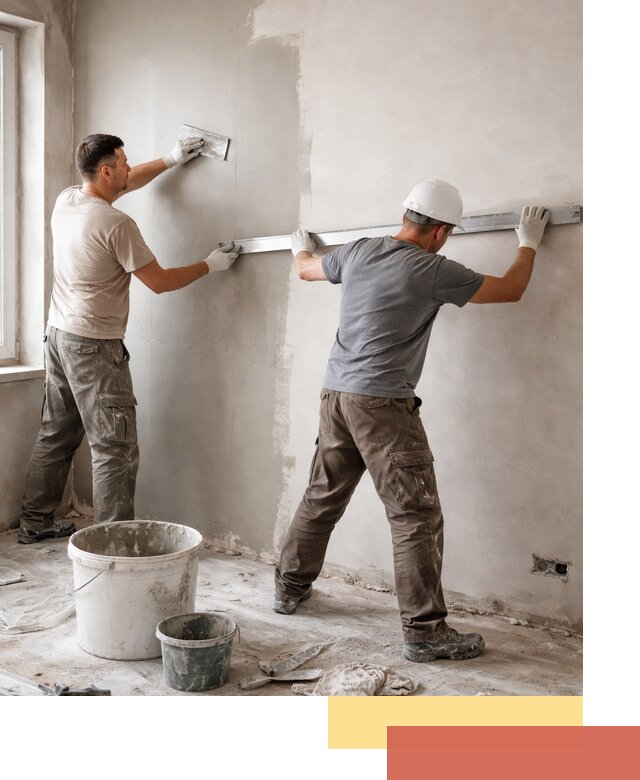Штукатурка стен под покраску в Лесозаводске качественно и быстро