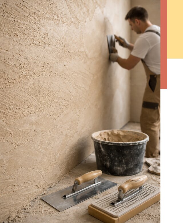 Декоративная штукатурка травертин в Лесозаводске от 1861 руб/м2 — качественно и недорого | ОТДЕЛОЧНИК-Лсз