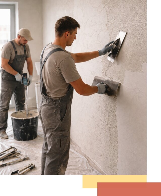 Структурная штукатурка стен в Лесозаводске — качественная отделка поверхностей