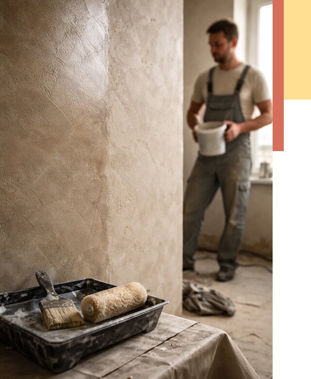 Нанесение воска на штукатурку в Лесозаводске от 3618 руб. | Услуги ОТДЕЛОЧНИК-Лсз