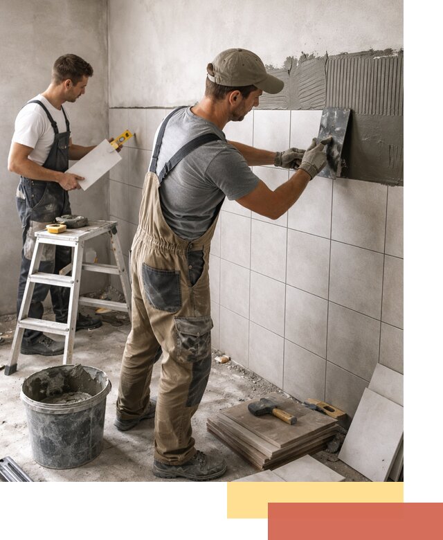 Укладка плитки на стены в Лесозаводске профессионально и надежно