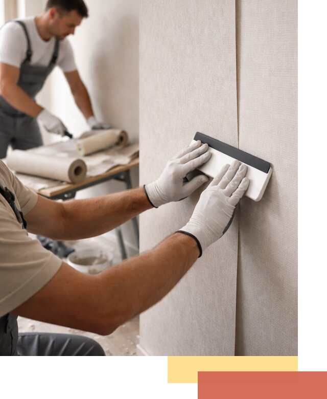 Поклейка обоев под покраску в Лесозаводске профессионально и быстро