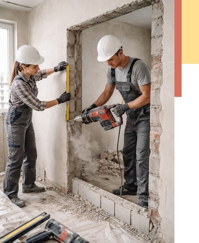 Создание проемов в стенах в Лесозаводске от 6720 руб. — алмазная резка и расширение | ОТДЕЛОЧНИК-Лсз