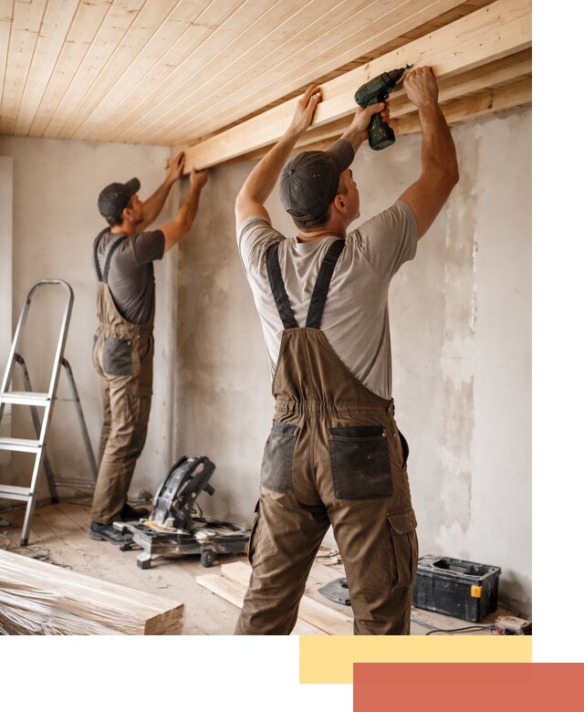 Монтаж потолка из вагонки в Лесозаводске профессионально и аккуратно