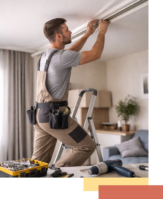 Ремонт натяжных потолков в Лесозаводске — качественно и оперативно