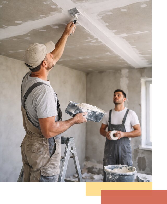 Обработка швов потолка ГКЛ в Лесозаводске: качественная заделка и шпатлевка