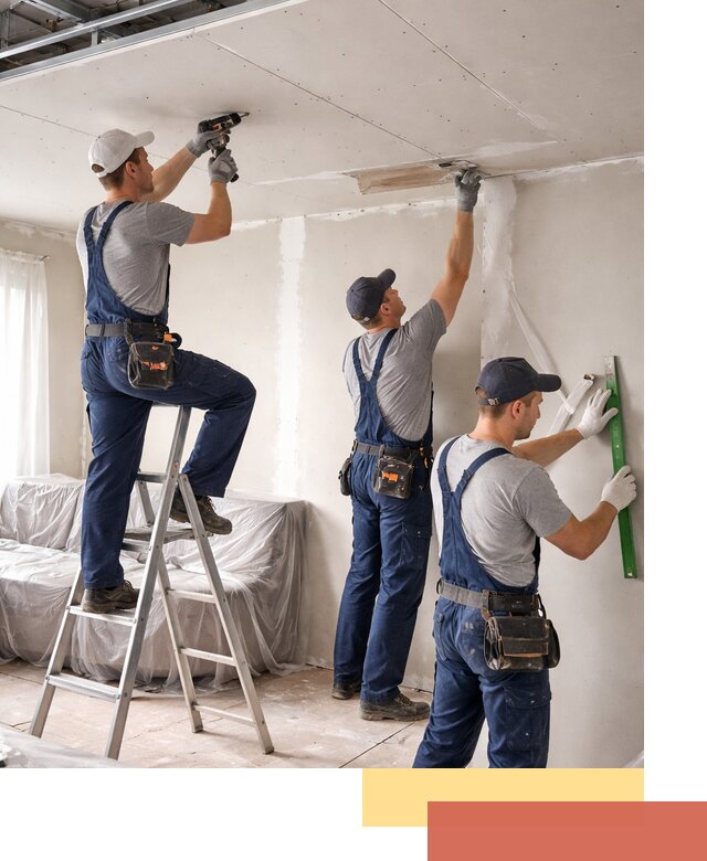 Профессиональная отделка потолка в Лесозаводске быстро и качественно