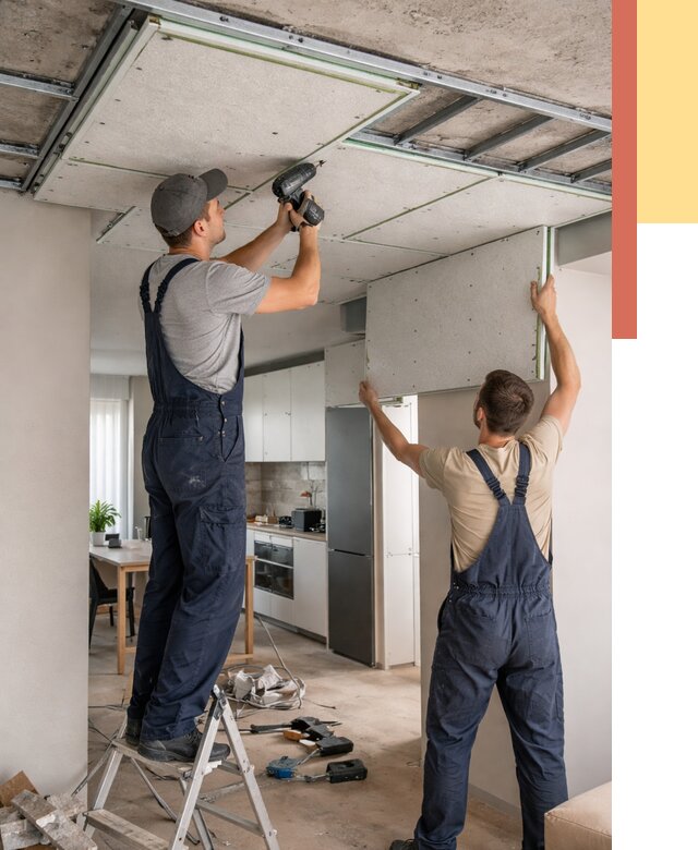 Шумоизоляция потолка панелями зипс в Лесозаводске от 1913 руб. под ключ | ОТДЕЛОЧНИК-Лсз